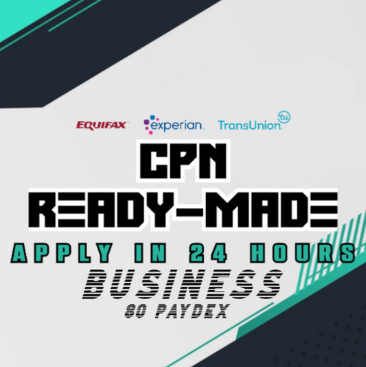 Business CPN Ready - Made (80 Paydex) $3 MILLION Funding