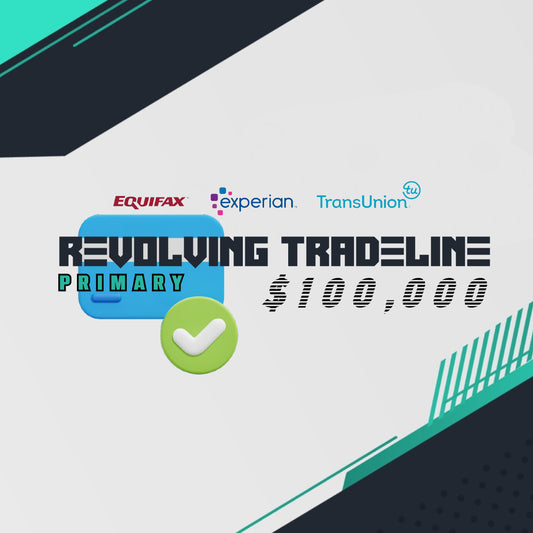 Revolving Tradelines (Primary) $100,000