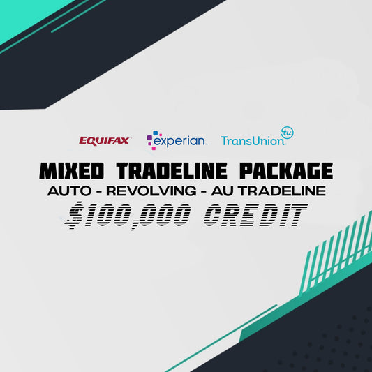 Mixed Tradelines (Primary) $150,000